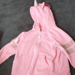 Toddler 2T unicorn hoodie